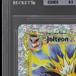 2002 Pokemon Legendary Collection Jolteon #14 BGS 9 Reverse Holo Mint - Image 4