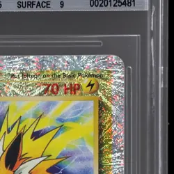 2002 Pokemon Legendary Collection Jolteon #14 BGS 9 Reverse Holo Mint - Image 5