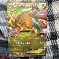 Giratina EX 92/124 Dragons Exalted Ultra Rare Holo English - Image 1