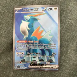 POKEMON TCG - COBALION EX - 103/086 - Full Art - CHAOS RISING - Image 1