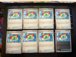 Pokemon TCG Poke Pad Lot (8) Rev Holo Regular NM Playable Card Bundle - Image 1