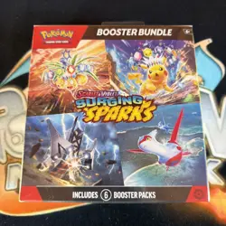 Surging Sparks Booster Bundle 6 Pack Pokemon TCG - Image 1