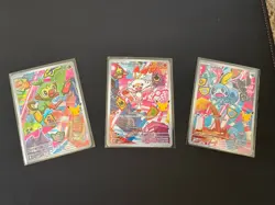 Series 2 First Partner Illustration Galar Grookey 052, Scorbunny 053, Sobble 054 - Image 1