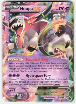 POKEMON HOOPA EX 36 ANCIENT ORIGINS MP - Image 1