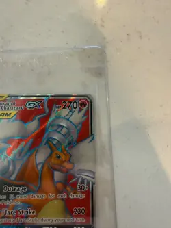 Reshiram & Charizard GX 194/214 Ultra Rare Unbroken Bonds Pokemon Holo Near Mint - Image 4