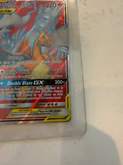 Reshiram & Charizard GX 194/214 Ultra Rare Unbroken Bonds Pokemon Holo Near Mint - Image 5