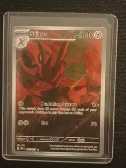 Pokemon Scizor 205/197 Obsidian Flames Illustration Rare Holo - Image 1