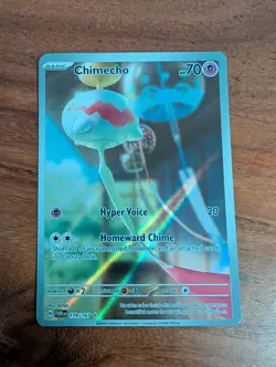 Chimecho 179/167 Illustration Rare Holo Pokemon Card NM T194 - Image 1