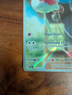 Chimecho 179/167 Illustration Rare Holo Pokemon Card NM T194 - Image 5