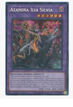 Azamina Ilia Silvia - MP25-EN103 - Prismatic Secret Rare YuGiOh - Image 1