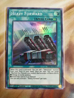 x3 Heavy Forward MP21-EN079 Super Rare Yugioh - Image 1