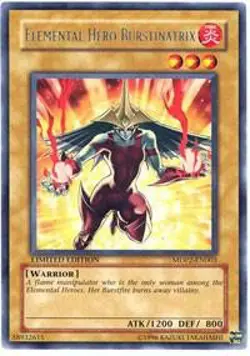 Elemental Hero Burstinatrix MDP2-EN003 McDonald's Promo 2 Yu-Gi-Oh Limited NM - Image 1