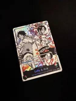 One Piece Card Game Luffy & Ace ST30 Sealed God Deck All Foil/Alt Art Deck - Image 1