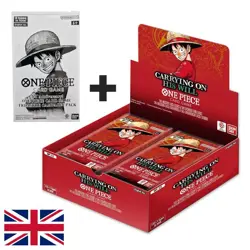 Box One Piece OP-13 Carrying On His Will English ENG + Promo Sealed✅ FIRST WAVE - Image 1