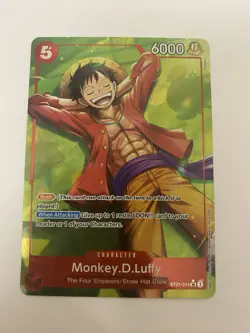Monkey D Luffy - ST21-114 SR - Alt Art - One Piece - English - Image 1