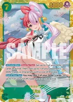 One Piece English - Uta - EB03-061 - SEC - NM - Image 1