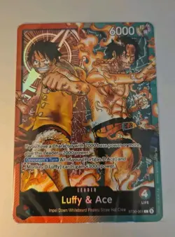 ONE PIECE ENGLISH TCG: (ST-30) Starter Deck EX: Luffy & Ace SEALED - Image 1