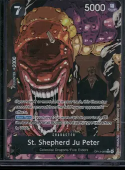 Carrying On His Will #OP13-084 St. Shepherd Ju Peter (Alternate Art) - Image 1