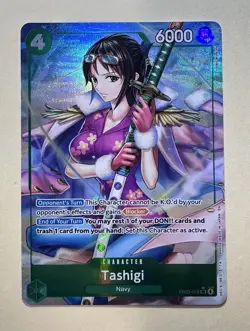 Tashigi EB03-018 SR Alternate Art One Piece Heroines Edition - Image 1