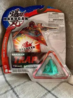 Bakugan New Vestroia Trap Triad Fortress Piercian Hexados Set with CARDS - Image 3