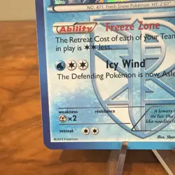 Glaceon 23/116 🧊 Cracked Ice 🧊 Plasma Freeze - Holo Rare Pokemon Card LP - Image 5