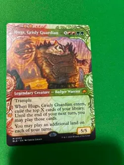 ~ Hugs, Grisly Guardian (Showcase) ~ Bloomburrow ~ MTG ~ - Image 1