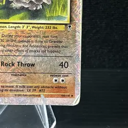 Pokemon TCG Graveler Card 44/110 Reverse Holo, Legendary Collection - Image 3
