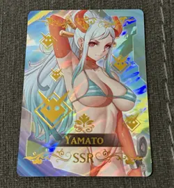 YAMATO one Piece SSR Goddess Story Anime Waifu Card Girl Foil Doujin ACG - Image 1