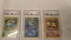 Psa 10 2023 CLV, CLB, CLC, VENUSAUR, BLASTOISE, CHARIZARD, FREE CARD DISPLAY CAS - Image 2