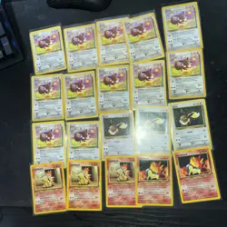 Pokemon Lot 20 Cards Total: 12x Eevee 51/64 - 3x Eevee 55/62 - 5x Cyndaquil Neo - Image 3