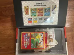 Japanese Pokemon Post Office Collection Stamp Box. No Promo Cards / with stamps - Image 2