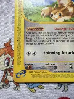Furret 48/147 2002 Aquapolis Regular Pokemon Card MP+ - Image 5