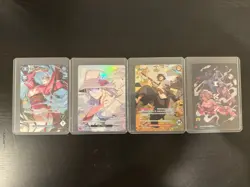 All 4 Azuki TCG IKZ Gates Awakened Limited Edition Rare Presale Promos Cards - Image 2