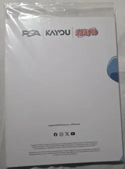 PSA Magazine X Kayou Naruto 2025 December SEALED /w Promo Card - Image 1