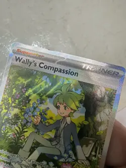 Wally's Compassion 186/132 Me01: Mega Evolution Holo Trainer Card SIR - Image 3