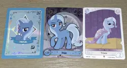 My Little Pony Trixie Lulamoon Eternal Moon 1 English Kayou 3 Card Lot LSR SSR + - Image 5