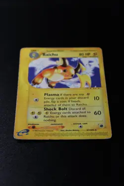Pokemon Card - Raichu Expedition 61/165 Rare Unlimited Ungraded - Image 2