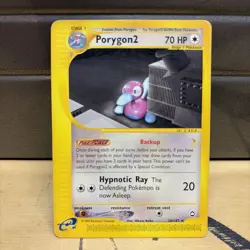 Pokemon Porygon2 28/147 Vintage Card Non Holo Rare Aquapolis 2002 Ereader Ex - Image 1