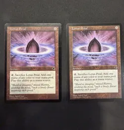 Magic The Gathering Lotus Petal Tempest X 2 - Image 1