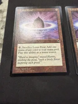 Magic The Gathering Lotus Petal Tempest X 2 - Image 2