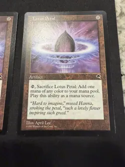 Magic The Gathering Lotus Petal Tempest X 2 - Image 3