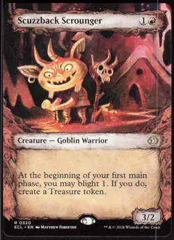 Scuzzback Scrounger (Showcase) [ECL - 320]ENMagicLorwyn Eclipsed - Image 1