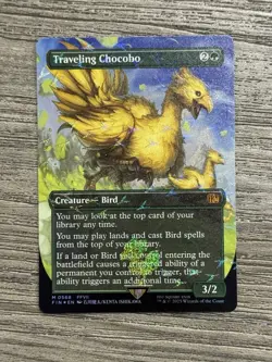 Traveling Chocobo (Borderless) (Chocobo Track Foil) Final Fantasy Foil - Image 1