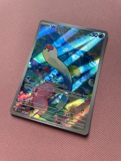 Pokemon TCG Wiglett 206/198 Scarlet Violet Illustration Rare NM - Image 2