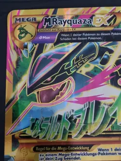 Pokemon Mega Rayquaza EX 98/98 Jumbo Deutsch Ancient Origins Oversized Excellent - Image 3