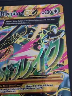 Pokemon Mega Rayquaza EX 98/98 Jumbo Deutsch Ancient Origins Oversized Excellent - Image 4