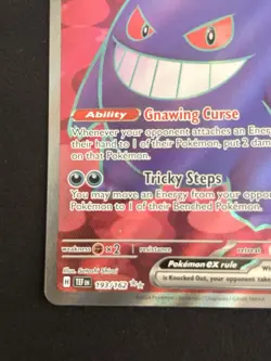 Pokemon Gengar EX Holo-MIMT Temporal Forces 193/162SV05 - Image 5