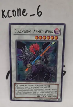 Blackwing Armed Wing Lightly Played (Super Rare) RGBT-EN041 Unlimited - Image 2