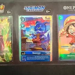 SEALED Gen Con 2023 Promo One Piece TCG Monkey D. Luffy Digimon DragonBall Z - Image 3