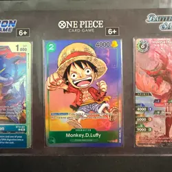 SEALED Gen Con 2023 Promo One Piece TCG Monkey D. Luffy Digimon DragonBall Z - Image 4